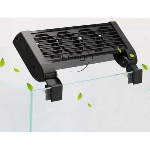 Aquarium Cooling Fan Speed Adjustable High Quality With 2 4 6 Fan Head Conch Fan Plant Fish Tanks Aquarium Power Saving