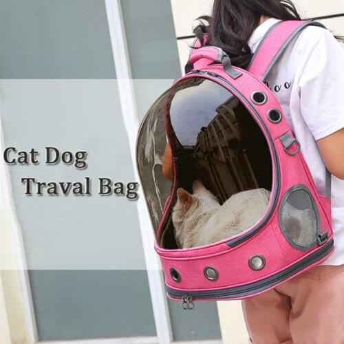 Space Capsule Pet Cat Backpack Bag Portable Upgrade Breathable Dog Kitten Traval Backpack Carring Pet Cat Outdoor Bag Carrier