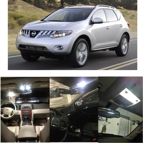 Interior Led lights For 2010 Nissan 370Z Cube Frontier GT-R Altima Coupe Sedan Maxima Murano Pathfinder Xterra