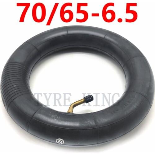 High Quality 70/65-6.5 Inner Tube10 Inch Inner Tire with Bend Valve for Electric Scooter, Electric Balancing Car Accessory