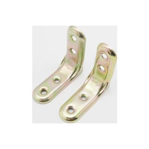 100Pcs Furniture Fitting Kitchen Cabinet Corner Brackets Furniture Grade Iron Connector Fitting