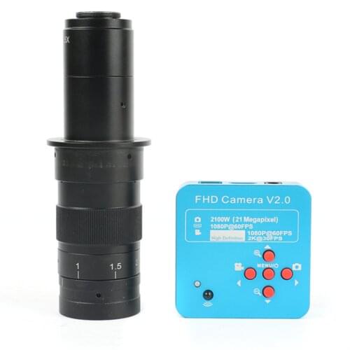 Agnicy 1080P 2K 16 Megapixel Industrial Camera HD HDMI Electron Microscope Mobile Phone Repair Magnifier