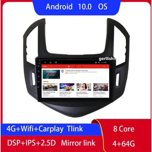 For Chevrolet Cruze 2012 - 2016 Android Auto Autoradio Apple Carplay Car Radio 2 Din Play Navi Pantalla Coche Multimedia Dab