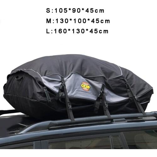 Car Cargo Roof Bag Large Capacity Car Luggage Storage Rooftop Luggage Carrier Water-proof for Travel