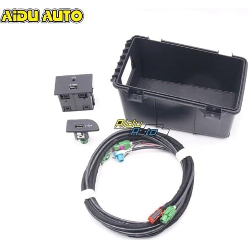 FOR Audi A3 8V MIB 2 CarPlay MDI USB AMI Install Plug Socket Switch Button Harness