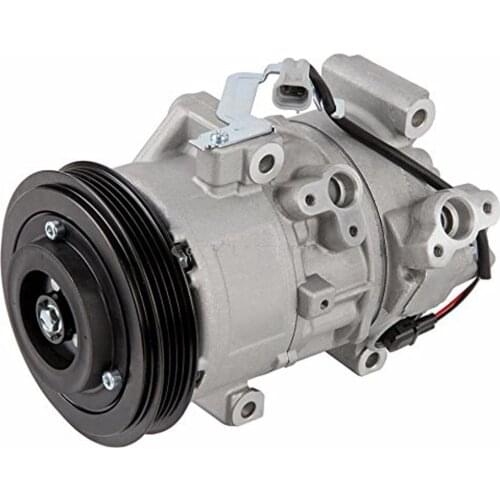 Holdwell 4PK AC Compressor 447260-1174 for Toyota Yaris 2007-2013 Denso 5SE11C