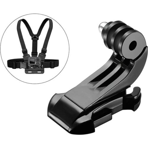 J Type Base Mount J Hook Buckle Clip Quick Release Vertical Mount For Gopro Hero 5 4 3 3+ 2 SJCAM Action Camera accessories