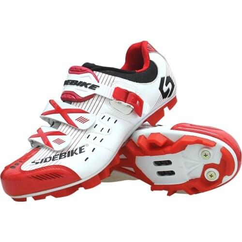 2018 HOT man woman Factory direct professional entry level mountain bike lock shoes non-slip breathable cheap MTB bicycle shoes