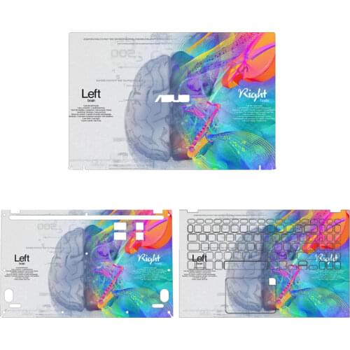 Laptop Stickers Cover for ASUS Vivobook 15S 2019 Painted Notebook Sticker for ASUS Vivobook 15S 2019 Anti-dust Decals