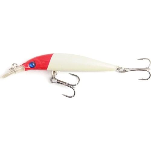 Long Tongue Mino Lure 7cm/4g Two Color Fishing Lure Plastic Artificial Bait For River Fishing Accessories для рыбалки Pesca