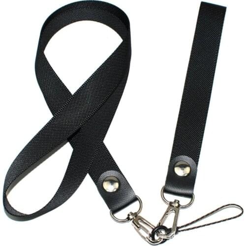 Mobile Phone Straps Metal Clip Hanging Neck Rope Lanyard Para llaves For iPhone Camera USB Holder ID Pass Card Name Badge Holder