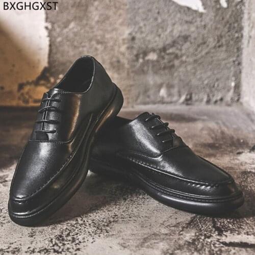 Elegant Shoes for Men Casual Business Shoes for Men Luxury Designer Black Leather Dress Shoes Men Los Zapatos De Los Hombres