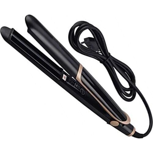 Professional Hair Straightener Electric Hair Curler Negative Ion Flat Iron Hair Straighting Curling Iron Hair Styling Machine