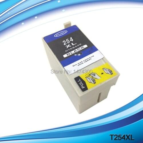 XIMO 4PCS ,T254XL Black Compatible Ink Cartridges for Epson Deskjet Printer WF-3620 WF-3640 WF-7610 WF-7620