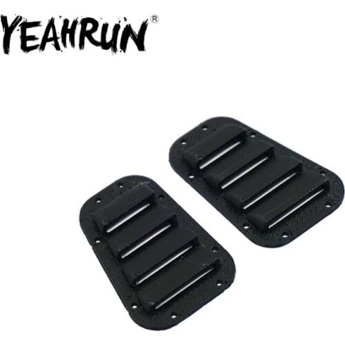 YEAHRUN TRX4 Plastic Intake Grille Front Hood Vent Plate for 1/10 RC Crawler Car TRX-4 TRX4 Parts