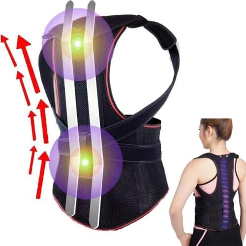 ZITY 1Pcs Comfort Posture Corrector Back Support Brace Improve Posture and Provide Lumbar Support For Lower and Upper Back Pain