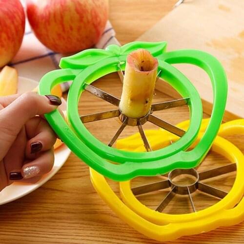 1PC Stainless Steel Fruit Apple Pear Easy Cut Slicer Cutter Divider Peeler Cut Fruit Multi-function Eco-Friendly Easy Clean