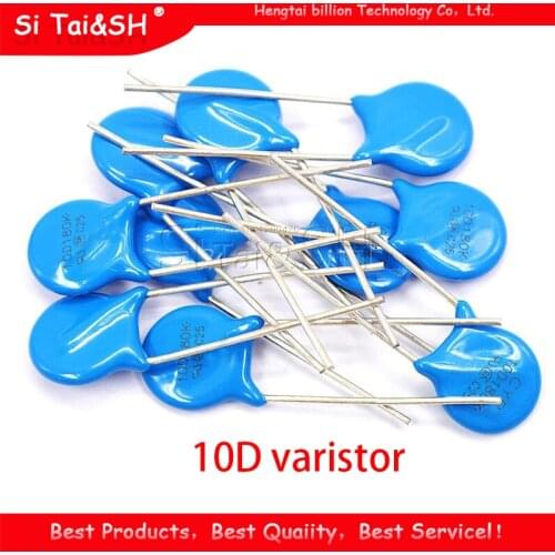 10pcs varistor 10D471K 10D270K 10D330K 10D390K 10D470K 10D151K 10D241K 10D271K 10D331K 10D391K 10D431K10D561K 10D681K 10D821K