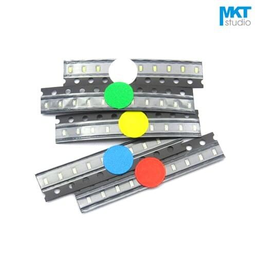 100Pcs Free Shipping Sample SMD 0603 LED Light Emitting Diode Beads Blue/Green/Pure Green/Orange/Red/White/Yellow