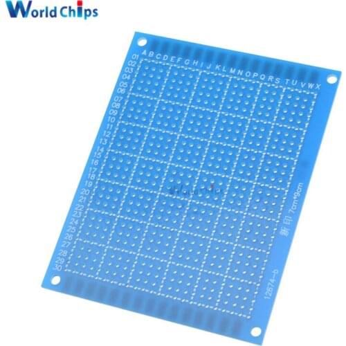 2PCS 7x9cm Single Side Prototype PCB Tinned Universal Breadboard 70mmx90mm FR4
