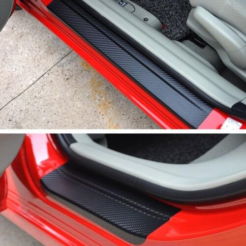 4 pieces of car threshold protection stickers for EMGRAND EC7 EC7-RV EC8 Chery Tiggo Fulwin A1 A3 QQ E3 E5 G5 V5