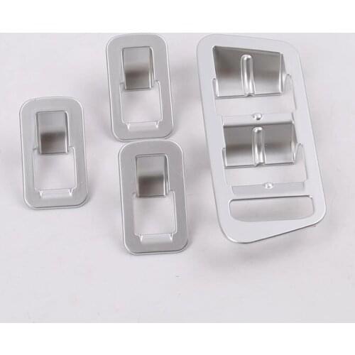 Auto Parts Car Styling Accssories Inner Window Lift Switch Buttons Cover Trim ABS Matte For Volkswagen Golf 7 Mk7 2013-2017 2018