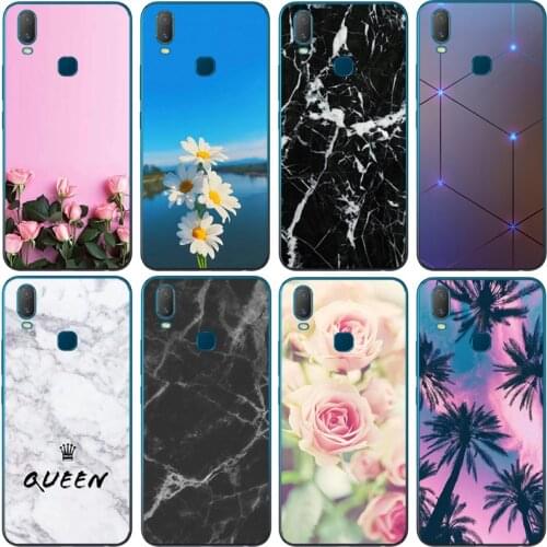 For VIVO Y11 2019 Case Luxury TPU Phone Cover for vivo y11 2019 6.35" Soft Transparent Silicone Phone Cases