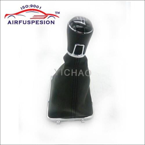 Free Shipping Case For Volkswagen Passat B7 2011 2012 2013 2014 2015 New 5 Speed Car Gear Shift Knob With Leather Boot