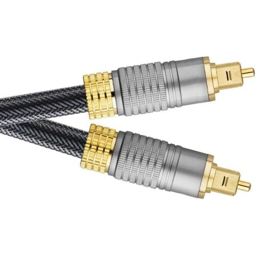 1/1.8/3/5m HiFi 5.1 SPDIF Digital Optical Audio Cable for Speaker Amplifier