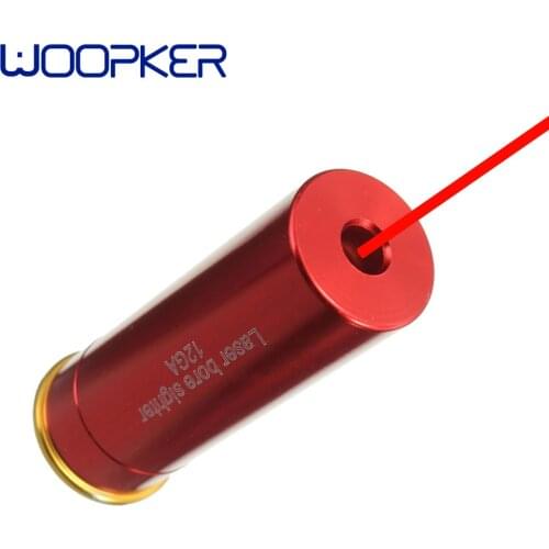 12 Gauge 12GA Cartridge Laser Bore Sighter Boresighter Red Lazer Sight Sighting Boresight Red Copper