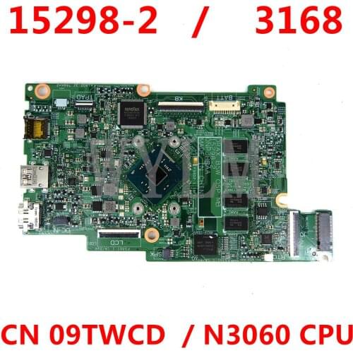 For dell inspiron 3168 laptop motherboard 09TWCD 15298-2 with n3060 cpu 100% well working