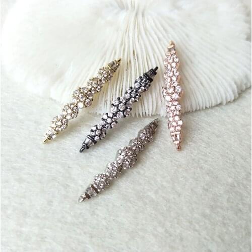 10 Pieces CZ zircon Micro Pave Connector,Double Bails Beads Charm,DIY Bracelet necklace Jewelry Finding CT296