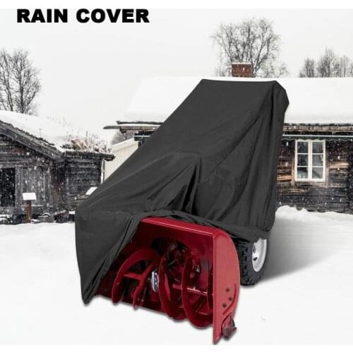 Snow Thrower Cover Shovels Dustproof Rain Cover Durable Protector For 210D Snow Thrower Cover For Home Cleaning Tools
