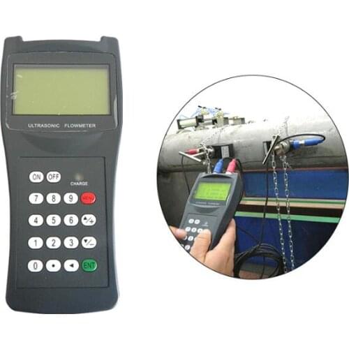 TDS-100H-M2 Handheld Ultrasonic Flow meter ( 50-700mm ) with CD water flowmeter