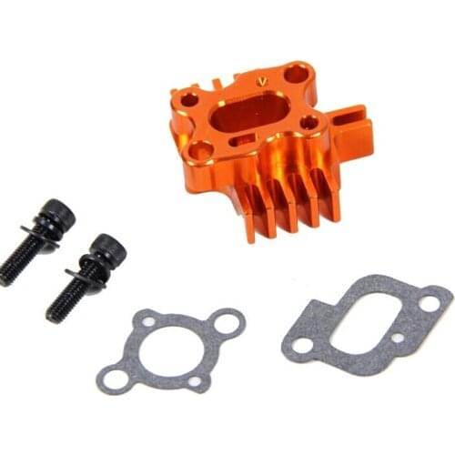 CNC Billet Intake Manifold for 26cc 29cc 30.5cc engine parts for hpi km rovan Baja 5b 5T / Losi 5ive-T