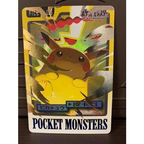 1pcs 5.9*8.6cm Pokemon card Collection Booster Card TAKARA TOMY Kids Toys Gift
