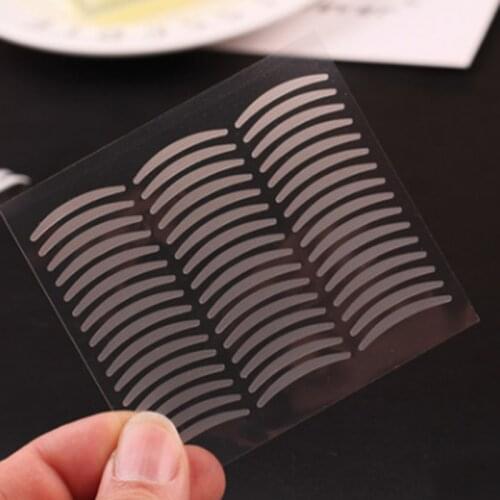 240 Pairs Fashion Makeup Eyelid Thin Invisible Eyelid Strong Adhesive Eyes Tape Sticker Eye Big Eyes Makeup Tools