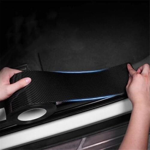 Car High Glossy 5D Carbon Fiber Wrapping Film Auto Styling Stickers Car Decals наклейки на авто Car Accessories Strip