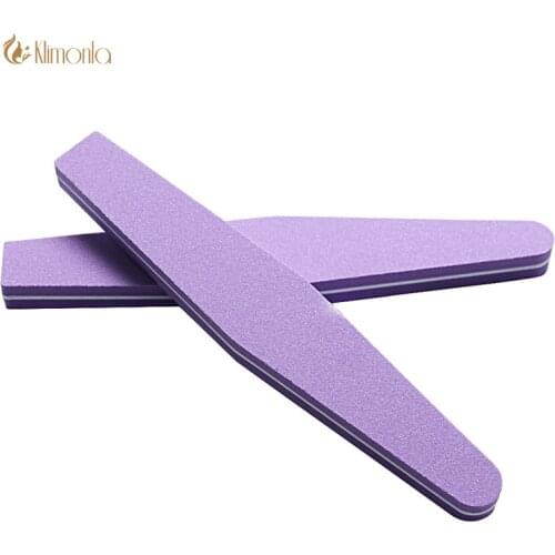 2PC Nail Buffer Diamond Washable Double Sided Sponge File 100/180 Polish Block Professional Grinding Manicure Tools nail polish