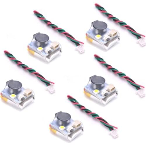 JHE42B-s JHE42B s Finder 5V Super Loud Buzzer Tracker 100DB with LED Buzzer Alarm For flight controller FPV RC Drone