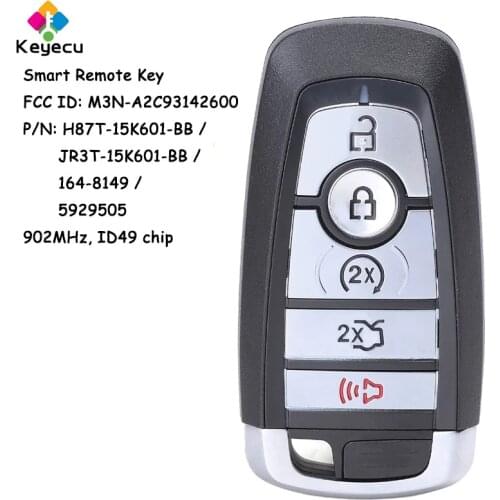 KEYECU M3N-A2C931426 M3N-A2C93142600 Smart Prox Remote Key Fob 902MHz for Ford Fusion Explorer Expedition Edge 2017 2018 2019 20