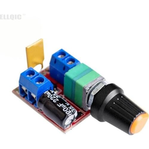 Mini dc motor PWM speed 3 v6 12 and 24 v 35 speed exceed small LED dimmer switch 5 a