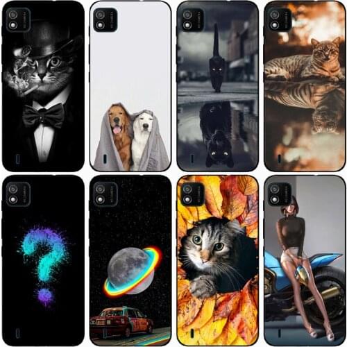 Fashion Soft silicone TPU Back Cover For WIKO Y62 Phone Funda Case For Wiko Y62 Cute Cartoon Case