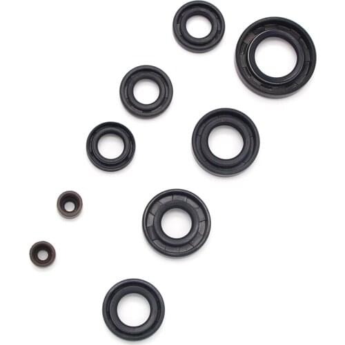 Motorcycle CR250R full complete engine oil seal rubber gear shaft seal for Honda XL185 XL185S 1979-1993 XL200R 1983-1984