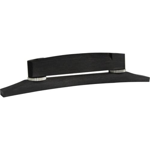 NEW Archtop Jazz Bridge Ebony Guitar Bridge for 6 Strings Archtop Jazz Guitar Parts Replacement