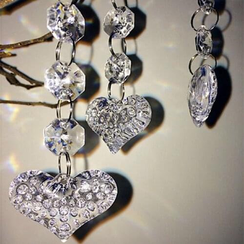 30pcs/lot, 11CM garland strands crystal Acrylic curtain beads, Christmas Decoration Supplies, Outdoor Christmas tree decoration