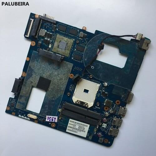 PALUBEIRA High quality QMLE4 LA-8863P For Samsung Laptop Motherboard BA59-03401A BA59-03401B NP355 NP355C4C NP355V5C DDR3 Fully