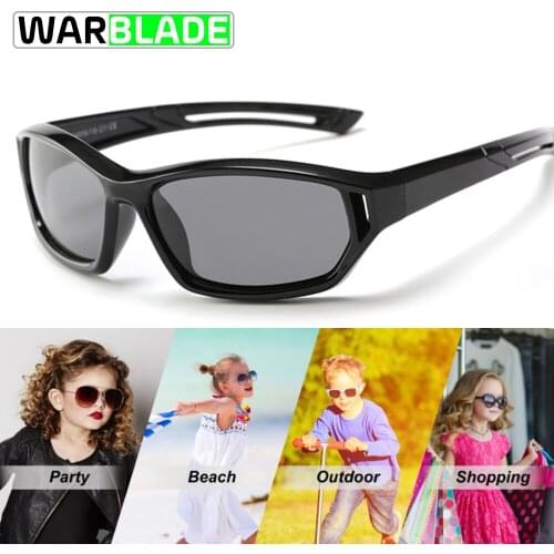 WBL Cute Baby Polarized Cycling Sunglasses Kids Child Girls Boys Sport Goggles TR90 Polaroid Sun Glasses Shades Infant lentes