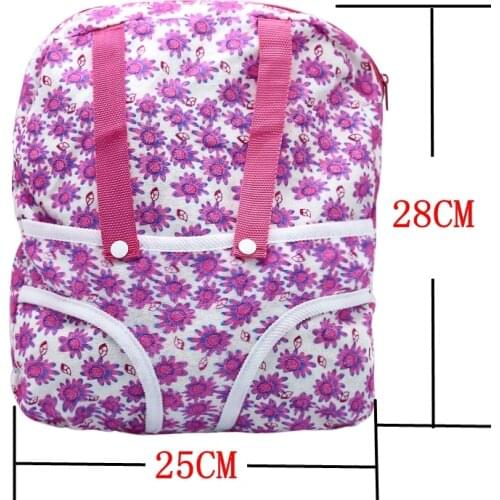 Outgoing Packets Outdoor Carrying Doll Backpack Suitable for Carrying 43cm Baby Babies Doll and 18 inch American Doll