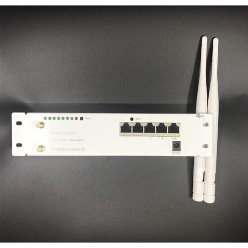 ZY77- 5-poort draadloze router moederbord module custom schroef gat metalen shell breedband snelle thuis kit 2.4g wireless4